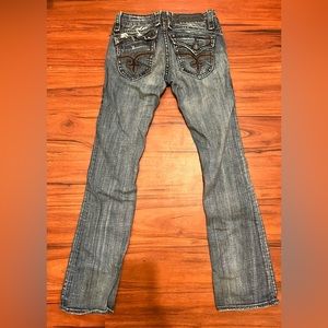 (Damaged) rock revival “Stephanie” bootcut size 28